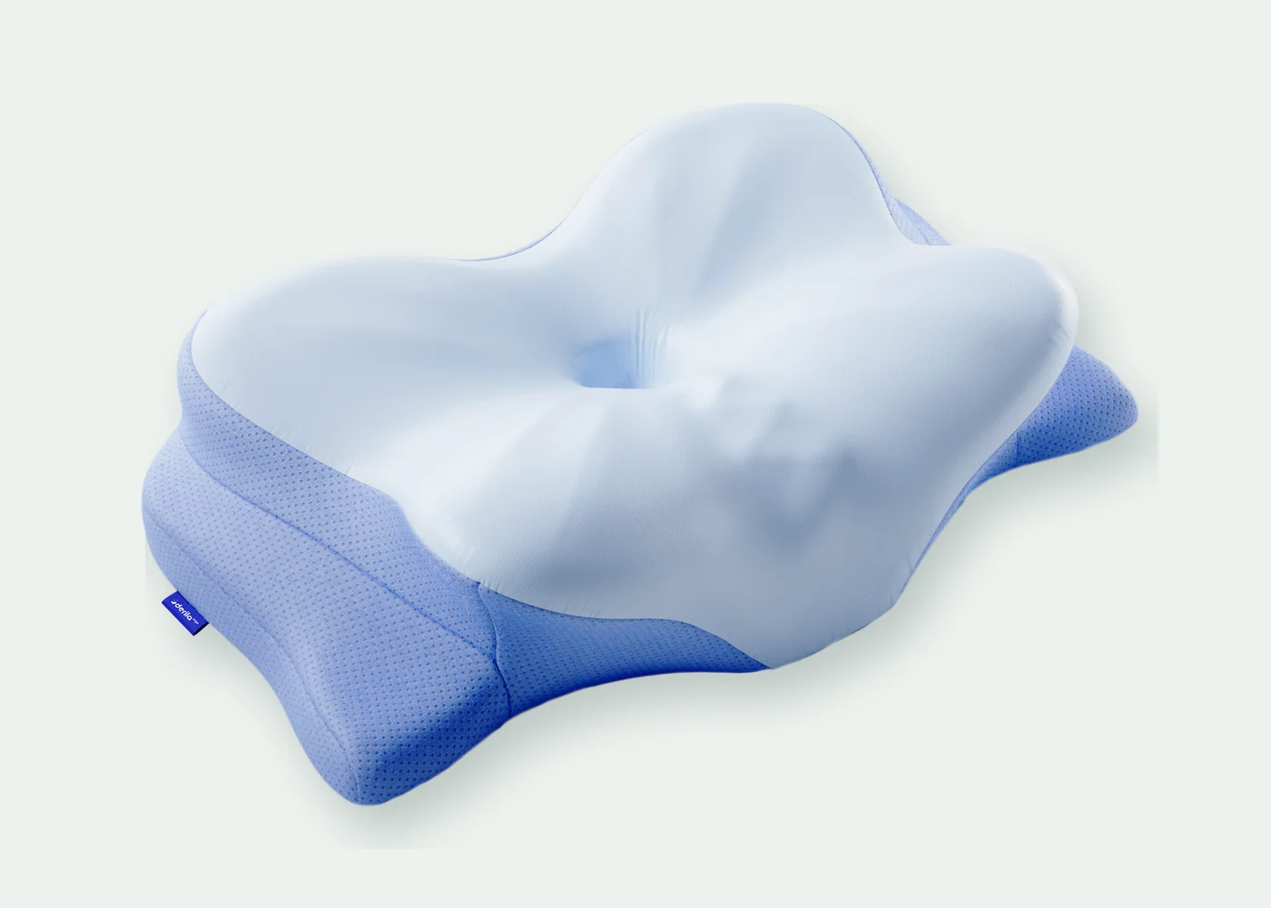 Full view of the Derila Ergo contoured memory foam pillow